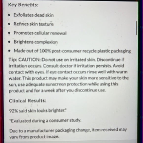 REN Ready Steady Glow Daily AHA Tonic 🔥 NEW 100ml/3.3 oz - Picture 7 of 9